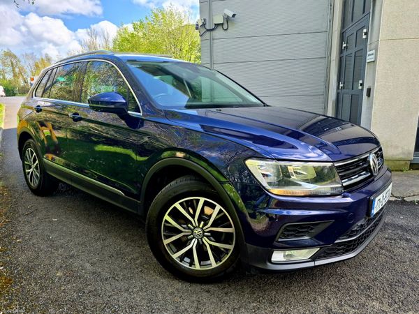 Volkswagen Tiguan SUV, Diesel, 2017, Blue