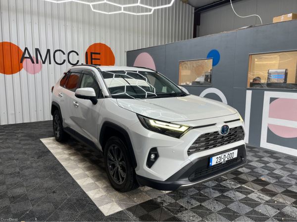 Toyota RAV4 SUV, Petrol Hybrid, 2023, White