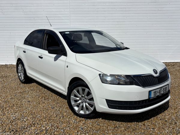 Skoda Rapid Hatchback, Diesel, 2015, White
