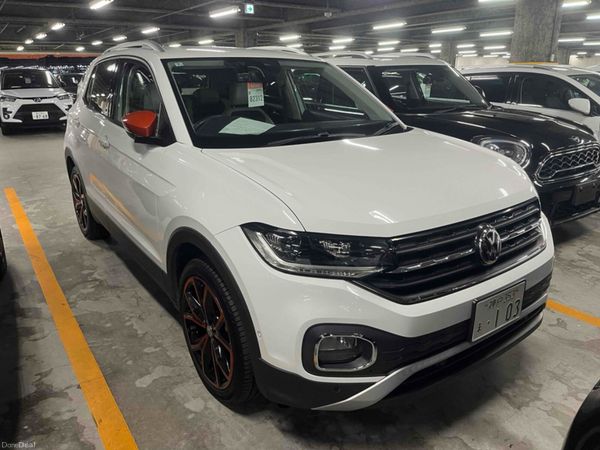 Volkswagen T-Cross SUV, Petrol, 2020, White