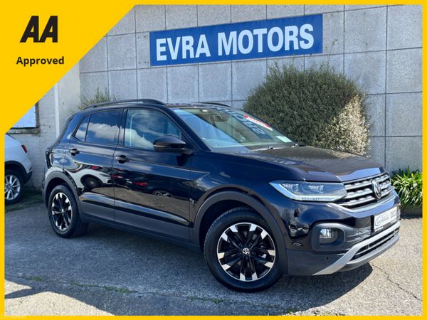 Volkswagen T-Cross SUV, Petrol, 2023, Black