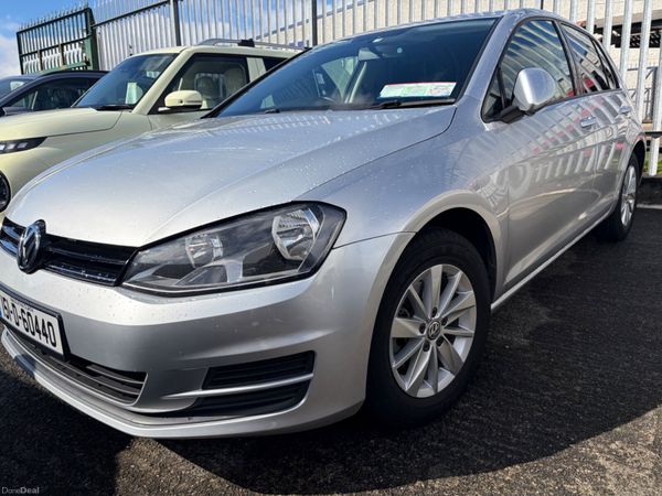 Volkswagen Golf Hatchback, Petrol, 2015, Silver