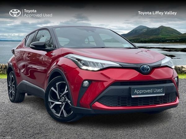 Toyota C-HR SUV, Petrol Hybrid, 2022, Red
