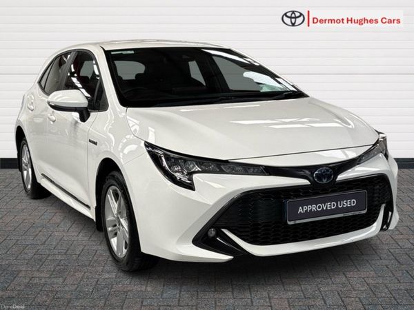 Toyota Corolla Hatchback, Petrol Hybrid, 2021, White