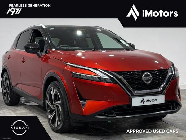 Nissan Qashqai SUV, Petrol, 2022, Red