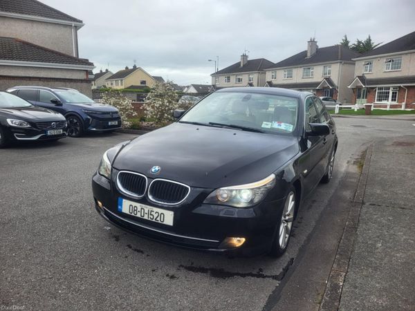 BMW 5-Series Saloon, Diesel, 2008, Black