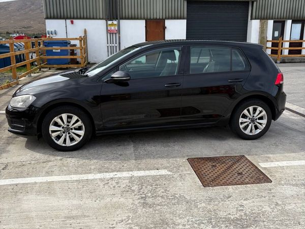 Volkswagen Golf Hatchback, Diesel, 2014, Black