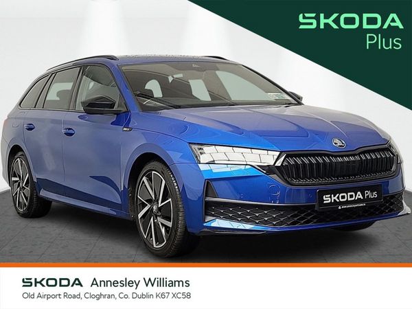 Skoda Octavia Estate, Diesel, 2025, Blue