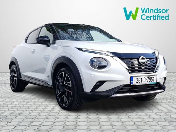 Nissan Juke SUV, Petrol Hybrid, 2026, White