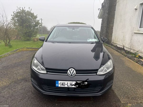 Volkswagen Golf Hatchback, Diesel, 2014, Black