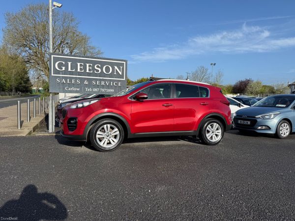 Kia Sportage SUV, Diesel, 2016, Red