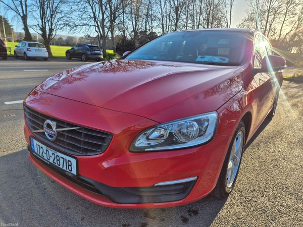 Volvo S60 Saloon, Diesel, 2017, Red