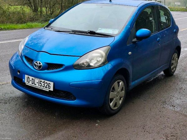 Toyota Aygo Hatchback, Petrol, 2010, Blue