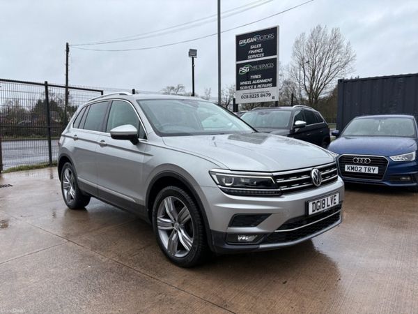 Volkswagen Tiguan SUV, Diesel, 2018, Silver