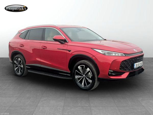 MG HS SUV, Petrol Plug-in Hybrid, 2026, Red