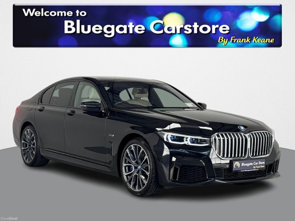BMW 7-Series Saloon, Petrol Plug-in Hybrid, 2022, Black