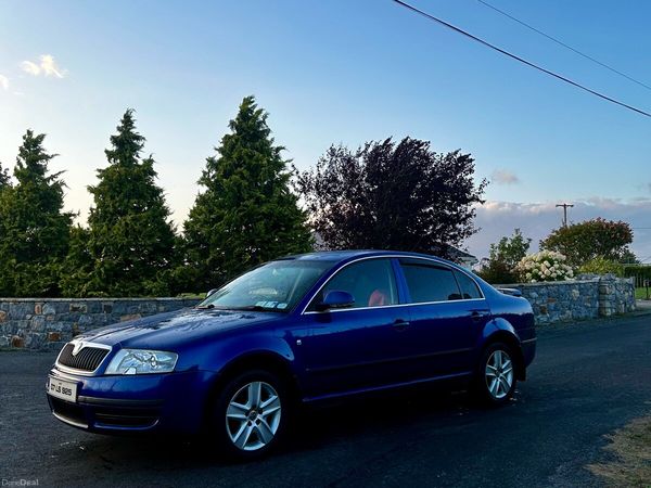 Skoda Superb Saloon, Diesel, 2007, Blue