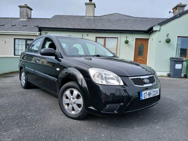 Kia Rio Saloon, Petrol, 2007, Black