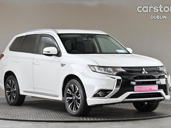 Mitsubishi Outlander SUV, Petrol Plug-in Hybrid, 2018, White