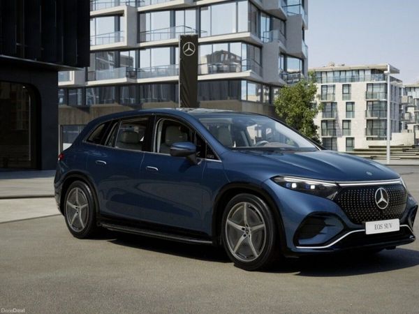 Mercedes-Benz EQS SUV, Electric, 2025, Blue
