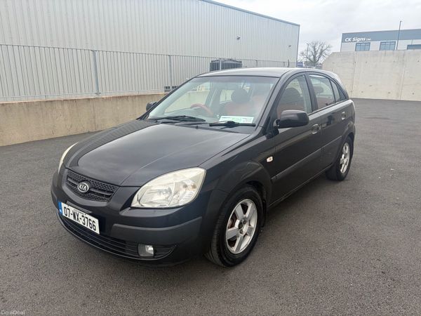 Kia Rio Hatchback, Petrol, 2007, Black