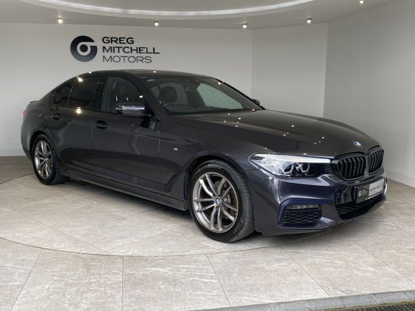 BMW 5-Series Saloon, Diesel Hybrid, 2020, Grey