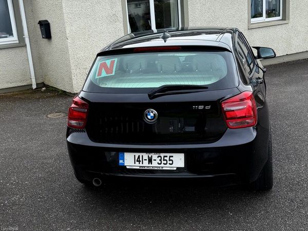 BMW 1-Series Estate/Jeep, Diesel, 2014, Black