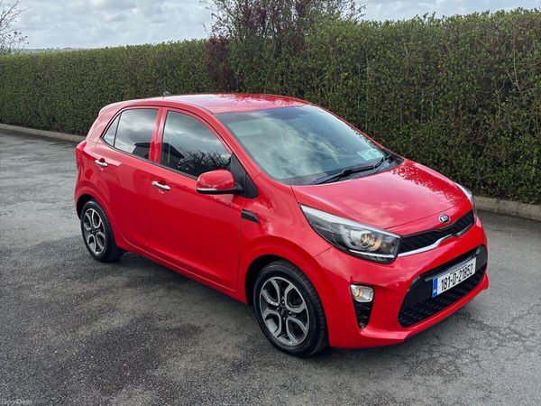 Kia Picanto Hatchback, Petrol, 2018, Red