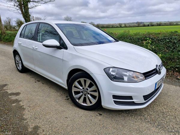 Volkswagen Golf Hatchback, Diesel, 2014, White