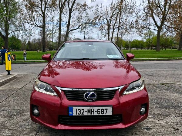 Lexus CT Hatchback, Petrol Hybrid, 2013, Red