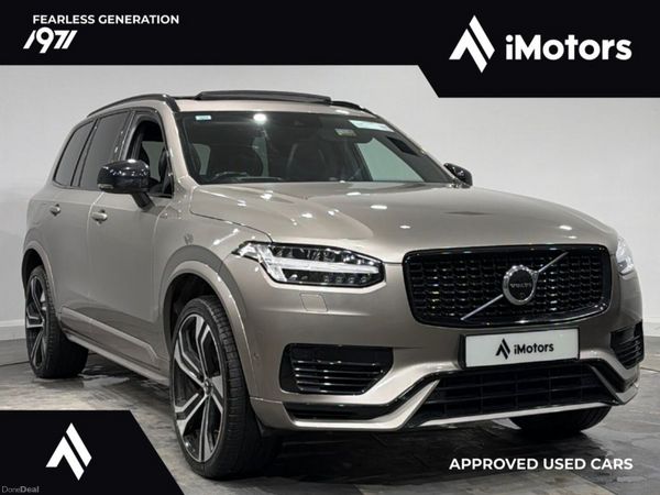 Volvo XC90 SUV, Petrol Plug-in Hybrid, 2021, Grey