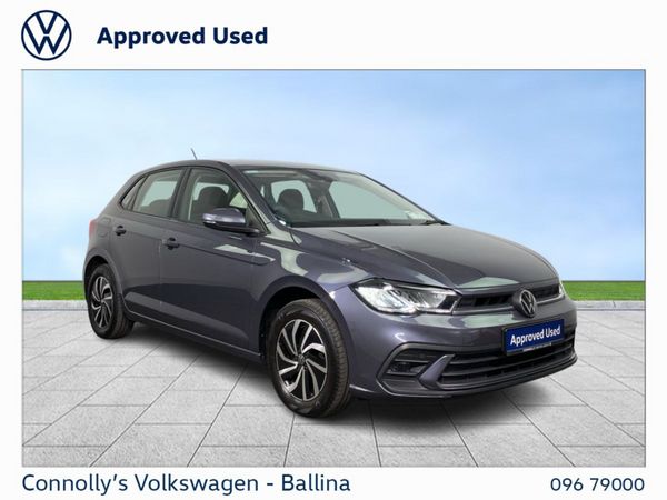 Volkswagen Polo Hatchback, Petrol, 2023, Grey