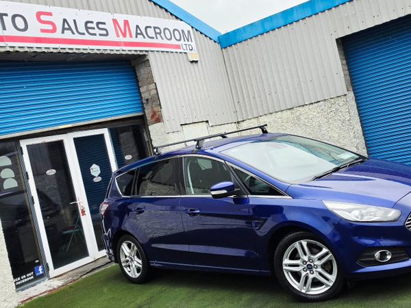 Ford S-Max MPV, Diesel, 2017, Blue