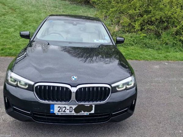 BMW 5-Series Saloon, Diesel, 2021, Black