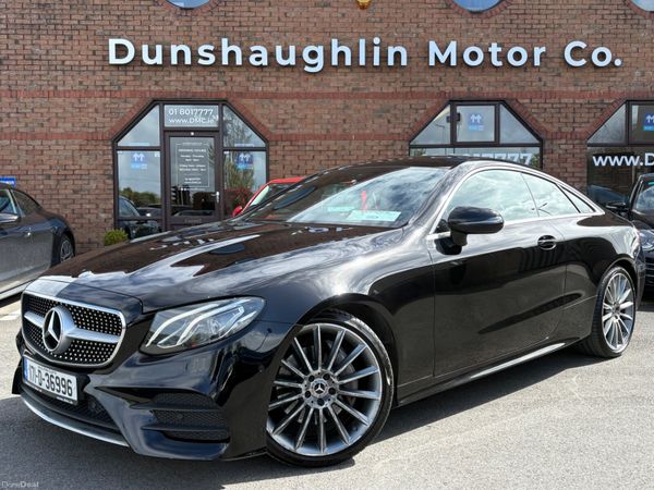 Mercedes-Benz E-Class Coupe, Diesel, 2017, Black