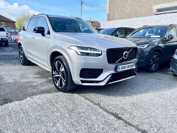 Volvo XC90 SUV, Petrol Plug-in Hybrid, 2023, Silver