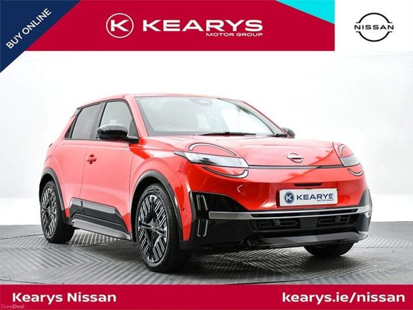 Nissan Micra Hatchback, Electric, 2026, Red