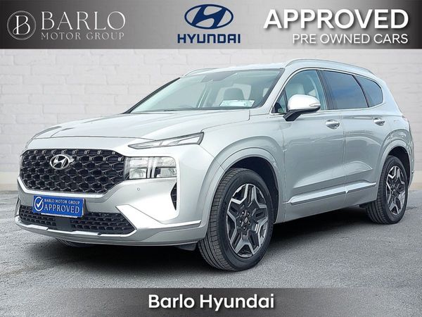 Hyundai Santa Fe SUV, Petrol Plug-in Hybrid, 2022, Silver