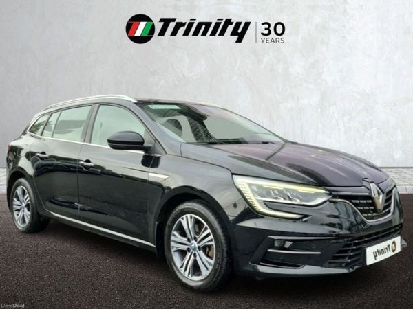 Renault Megane Estate, Petrol Plug-in Hybrid, 2021, Black