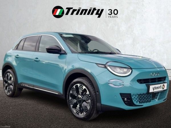 Fiat 600 Hatchback, Petrol Hybrid, 2026, Green