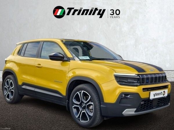 Jeep Avenger SUV, Electric, 2026, Yellow