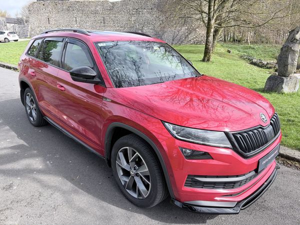 Skoda Kodiaq SUV, Diesel, 2020, Red