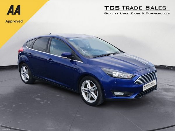 Ford Focus Hatchback, Diesel, 2018, Blue