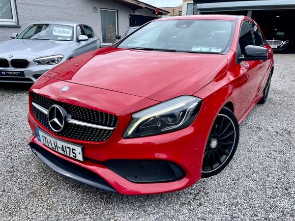 Mercedes-Benz A-Class Hatchback, Diesel, 2017, Red