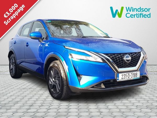 Nissan Qashqai MPV, Petrol, 2023, Blue