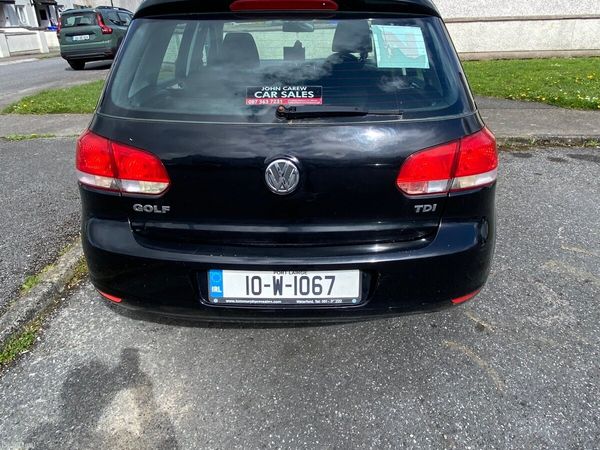 Volkswagen Golf Hatchback, Diesel, 2010, Black
