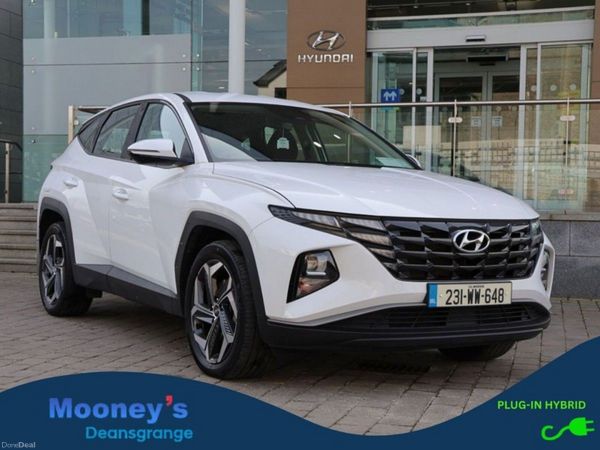 Hyundai Tucson SUV, Petrol Plug-in Hybrid, 2023, White