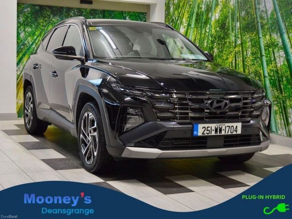 Hyundai Tucson SUV, Petrol Plug-in Hybrid, 2025, Black