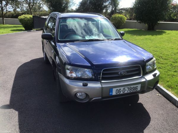 Subaru Forester SUV, Petrol, 2006, Blue