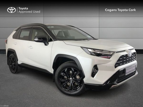 Toyota RAV4 SUV, Petrol Hybrid, 2023, White